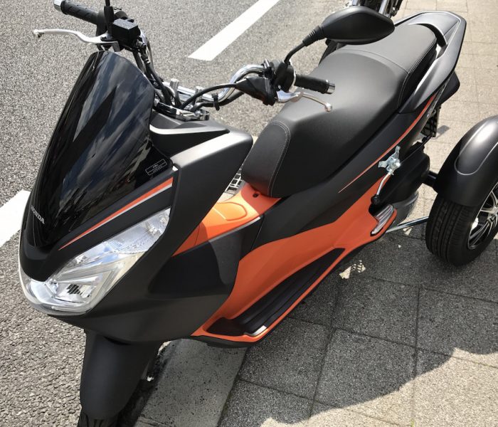 値下げ中PCX150トライク走行0.5万㎞ ルーフ付き - ホンダ